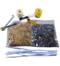 Corn Cob Mini Quick Smoke Pipe Tobacco Sampler
